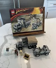 LEGO Indiana Jones: Race for the Stolen Treasure 7622 Nearly Complete Sold As Is