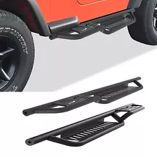 For 2007-2018 Jeep Wrangler JK JKU Unlimited 2 Door 6" Running Boards Side Steps (For: 2015 Jeep Wrangler)