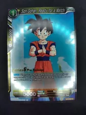 Series 6 PreRelease Son Gohan Ready For A Match BT6-084 Dragon Ball Super TCG