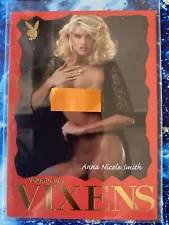 Playboy Vixens Anna Nicole Smith & Colleen Shannon Swatch Card Lot Of 2 CSM 1/2