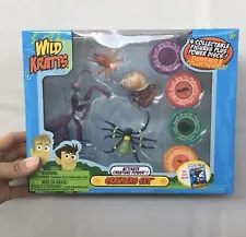 Wild Kratts Crawlers Set 4 Collectable Figures Plus Power Discs Model Toy Set