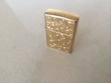 Zippo Lighter. Gold Color. GXIV