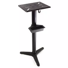 WEN Bench Grinder Pedestal Stand 31.5" Universal Heavy-duty Cast Iron Black