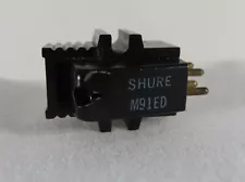 Shure M91ED Record Player Turntable Phono Cartridge - Standard Mount