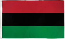 Afro American Flag 2x3ft African Unit Heritage Flag Pan-African Flag RGB Flag