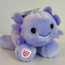 BUILD-A-BEAR MINI BEANS LAVENDER PURPLE AXOLOTL