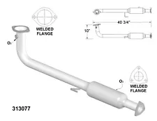 Catalytic Converter and Pipe Fits: 2001 Honda Civic