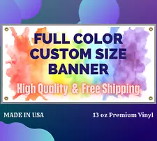 6 ft Custom Vinyl Premium 13oz Heavy Duty Banner Sign for Event Birthday Sales