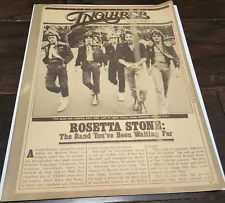 1970's Entertainment Inquirer Rosetta Stone: The Band You've Been Waiting For