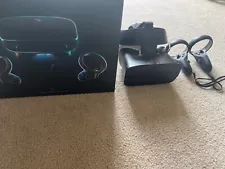 Oculus Rift S | USED IN GREAT CONDITION | BOTH CONTROLLERS, CABLE, AND BOX