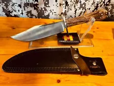 John Greco Custom Stag Handled Bowie (One off)