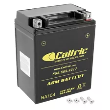 AGM Battery for Yamaha Pz480E Phazer 1984 1985 1987-1998 (For: 1984 Yamaha Phazer)