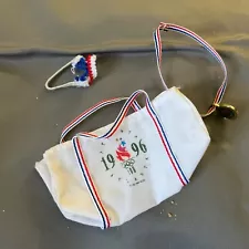 1996 Barbie Olympic Gymnast Hairband, Bag and Medal #15123