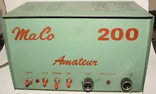 Maco 200 Amateur Linear Amplifier Uses Four 8950 Tubes -Super Clean - Parts Only