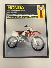 Haynes Repair Manual for 1986-2001 Honda CR500R - Manuals Repair MOTOCROSS