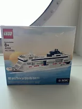 LEGO 40318 MSC Cruise Ship Exclusive Set NEW sealed Box Promotional NIB