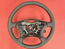 2003-2006 TOYOTA TUNDRA STEERING WHEEL CRUISE EQUIPPED GRAY LEATHER OEM!