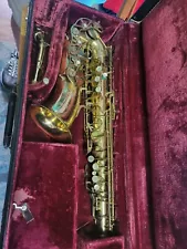 New ListingVintage Coueson Paris Monopole Conservatoire Alto Saxophone France With Case