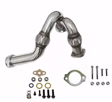 Upgraded High Flow Up-Pipes + Gaskets + Hardware for 03-07 6.0L Powerstroke