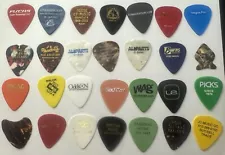 Guitar Pick Shop Collection of 84 Picks ... some vintage & some promos; . LOOK!