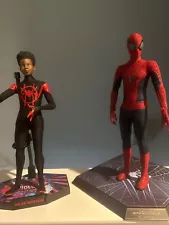 Spiderverse Miles Morales And The Amazing Spiderman 2 Hot Toys