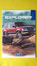 Ford Explorer 4.0 EFi V6 4x4 car catalogue sales brochure August 1997 MINT B