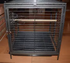 Medium Bird Cage For: Parrots, Cockatiels, Conures Original Owner Used Excellent