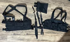 Tactical Gear Lot (Condor Chest Rigs, Pouches, Slings)