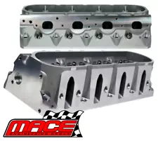 PAIR OF MACE BARE CATHEDRAL PORT 243 CASTING CYLINDER HEADS FOR HSV LS2 6.0L V8