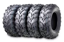 4 WANDA ATV/UTV Tires 25X8-12 25X10-12 for 2004-2013 YAMAHA RHINO 450 660 700