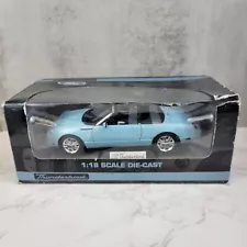 2003 Ford Thunderbird #10017 Desert Sky Blue 1:18 Missing Removable Hardtop