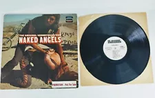 RARE PROMO NAKED ANGELS original STRAIGHT soundtrack LP not for sale- white