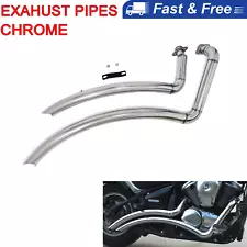 Shortshot Staggereds Exhaust Pipes System For Kawasaki Vulcan 900 S VN900 EN900