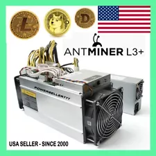 Bitmain Antminer L3+ DOGECOIN - Mining 504 MH/s ASIC Litecoin - SCRYPT Hashing