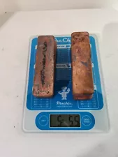 Large Scrap Copper Ingot - Made from Scrap Electronics ~ Approx. 1.3LB