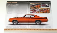 1971 - 1972 BUICK GSX ORIGINAL 2013 ARTICLE