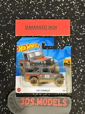 DAMAGED CARD Hot Wheels 1:64 JEEP SCRAMBLER