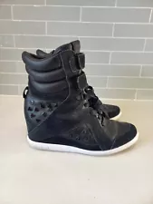 Reebok X Alicia Keys Wedge Hi Top Studded Shoes US Size 8 UK 5.5 Rare Sneakers