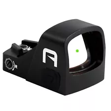 GOWUTAR A17 Shake Awake Green Dot Sight for RMS RMSc Pistol Cut GLOCK 43X/48 MOS