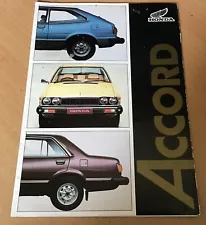 Honda Accord Sales Brochure