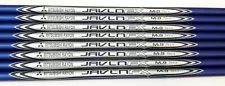 MITSUBISHI RAYON 4-PW+AW 90g X STIFF FLEX GRAPHITE IRON SHAFTS set(8) taper Tip