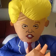 Donald Trump Inflatable Wrap Around Costume. With Fan & Battery Tested