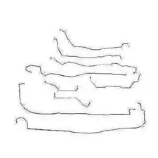 For Hummer H2 2003-2007 Complete Brake Line Kit -CBK0003SS-CPP