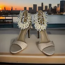 Women High Heels (Size 7.5) - Sale Price Unboxed New Heels - Color/Beige