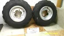 STOCK 10'' DID Front Wheels & Tires LTZ400 KFX400 TRX450R 400EX TRX250R