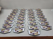 Cadillac ESCALADE EMBLEMS Lot Of 31pcs RESELL EMBLEMS