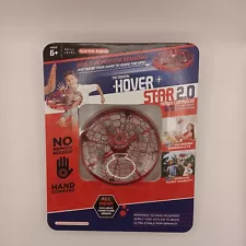 New Original Hover Star 2.0 Motion Controlled UFO Chrome Edition Hovercraft Red