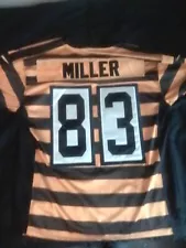 NFL Pittsburgh Steelers Bumblebee #83 Miller Throwback Jersey Large