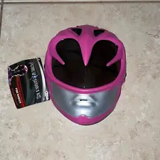 CHILD PINK POWER RANGER 2017 MOVIE VACUFORM FACE MASK COSTUME DG19674