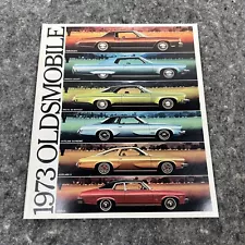 1973 Oldsmobile Sales Brochure - Delta 88 Toronado Cutlass Supreme 98 Omega